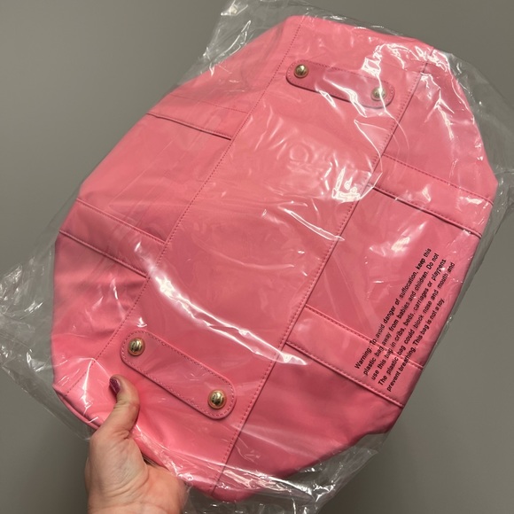 NWT Stoney Clover Lane Guava Mini Duffle With Shoulder Strap Rare Unicorn 🦄 - Picture 5 of 5